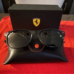 Ray Ban Scuderia Ferrari Wayfarer Sunglasses